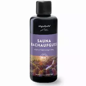 Allgäuquelle Wellness-Pflegeset, Saunaaufguss mit 100% BIO-Öle Tiefenentspannung Lavendel Zirbe Mandarine (100ml)