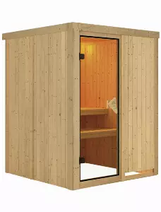 Sauna »Ogershof«, für 3 Personen, ohne Ofen