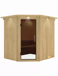 Sauna »Talsen«, für 3 Personen, ohne Ofen