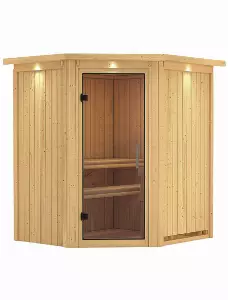 Sauna »Tuckum«, für 3 Personen, ohne Ofen