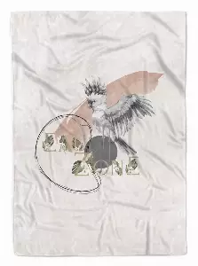 Sinus Art Handtücher »Handtuch Strandhandtuch Saunatuch Kuscheldecke Papagei Kunstvoll Einzigartig Eindrucksvoll Schö« (1-St), Handtuch