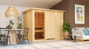 Wolff Sauna »Innensauna de luxe Xena«