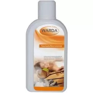 Warda Sauna-Duft-Konzentrat Ylang-Ylang, Saunaaufguss aus naturreinen & naturidentischen ätherischen Ölen, 1000 ml - Flasche
