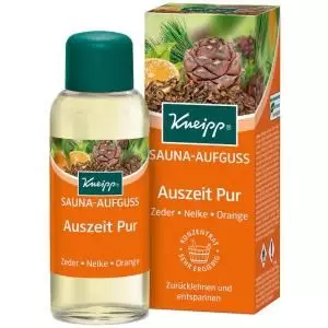 Kneipp® Auszeit Pur Sauna-Aufguss, Entspannendes Saunakonzentrat zum zurücklehnen, 100 ml - Flasche