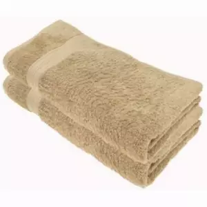 Julie Julsen Handtücher »2-Handtücher-Sand-2 tlg. Saunatücher«, Bio-Baumwolle (2-St) beige 0 cm x 0 cm