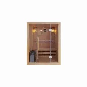 5Inosar MILA L Traditionalle Sauna Indoor Inkl. LED Beleuchtung (BxTxH) 120x150x190