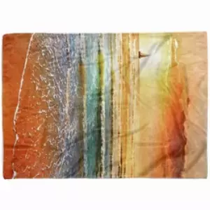 Sinus Art Handtücher Handtuch Strandhandtuch Saunatuch Kuscheldecke mit Fotomotiv Meer Malerisch Seg, Baumwolle-Polyester-Mix (1-St), Handtuch 50 cm x 100 cm