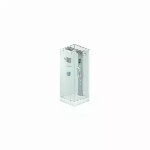 Dampfdusche Duschtempel Sauna Dusche Duschkabine D38-20R3 100x100 cm ohne 2K Scheiben Versiegelung